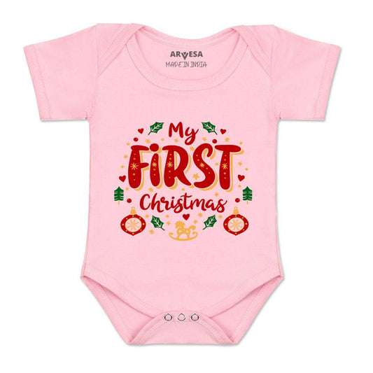 Arvesa Design-1268 Christmas My First Baby Boy and Baby Girl Dress .