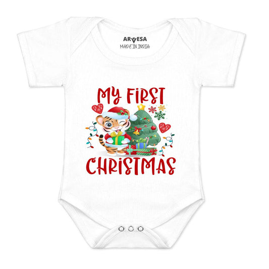 Arvesa Design-1271 Christmas My First Baby Boy and Baby Girl Dress .