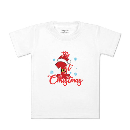 Arvesa Design-454 Christmas My First Baby Boy and Baby Girl Dress .